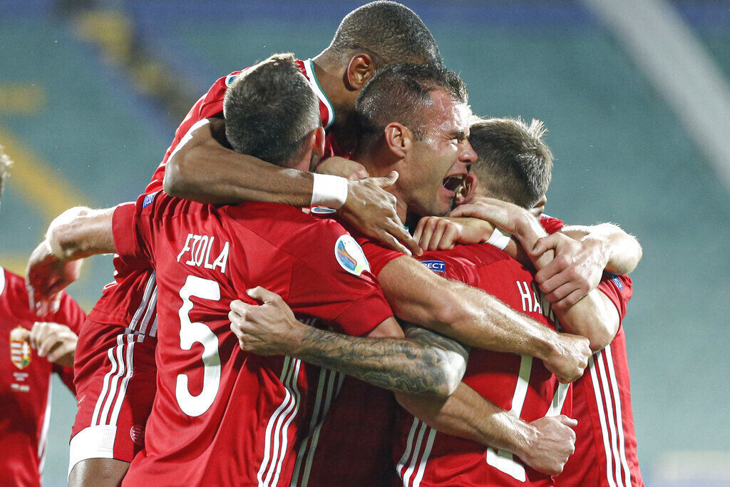 APTOPIX Bulgaria Hungary Euro 2020 Soccer